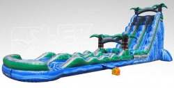 27ft Blue Paradise Water Slide