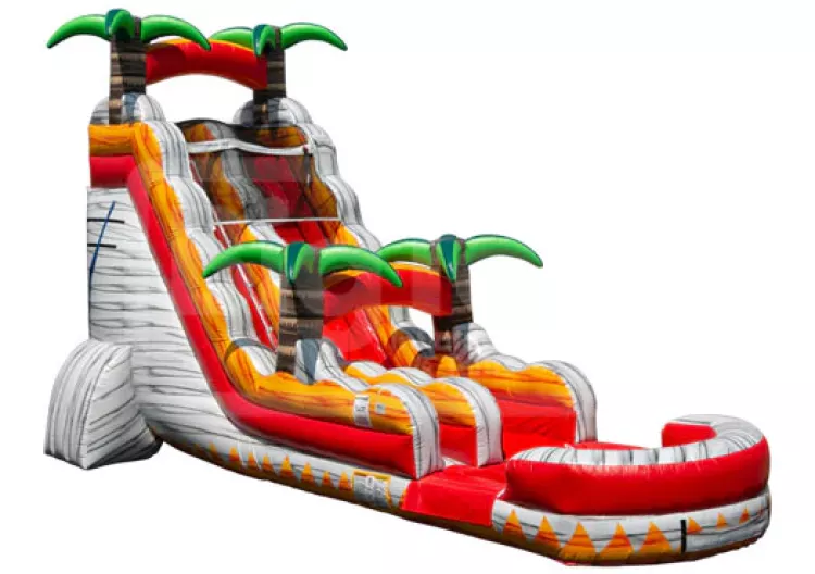 22ft LavaBlast Water Slide